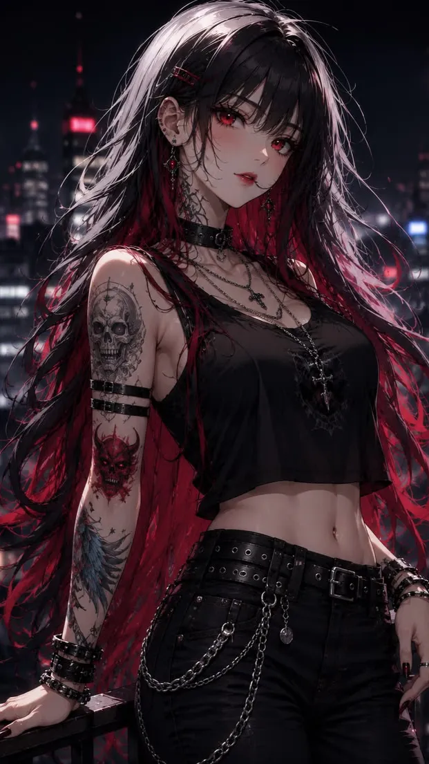 ai character: Niko Kimishima  background