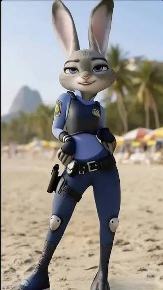 ai character: officer Judy  background