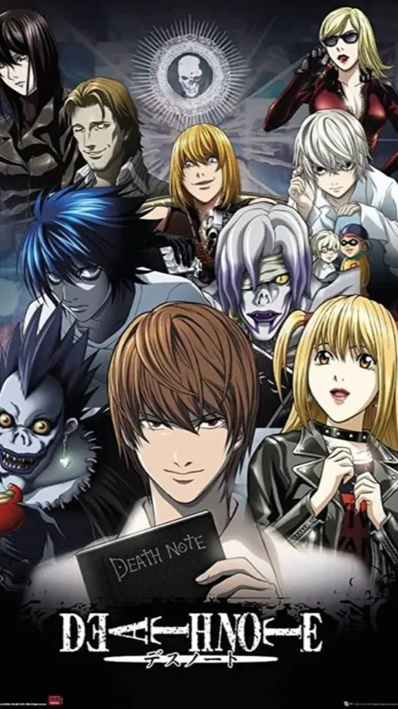 ai character: De@th note! background