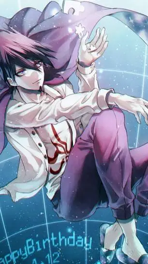 ai character: Kaito momota background