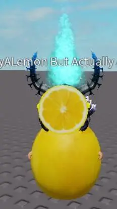 ai character: Lemon background