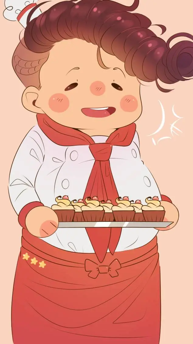 ai character: TeruTeru hanamura background
