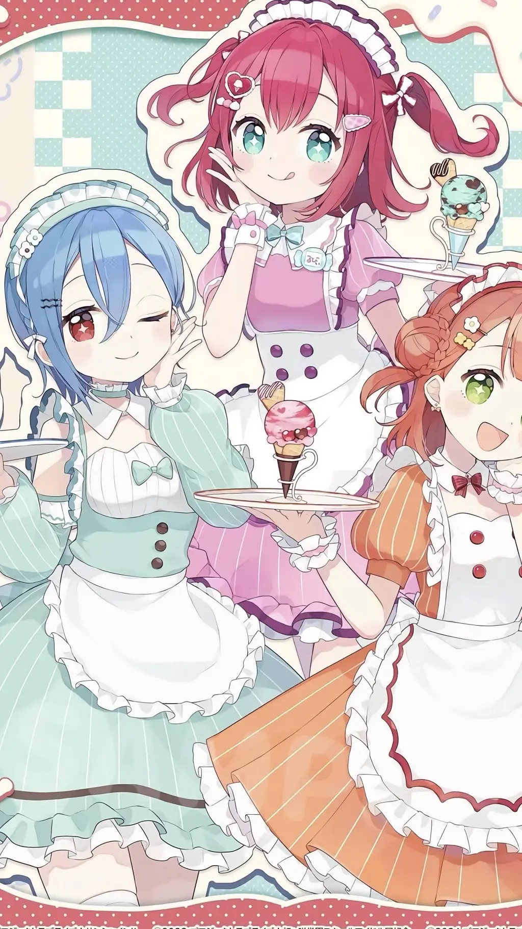 ai character: Aiscream background