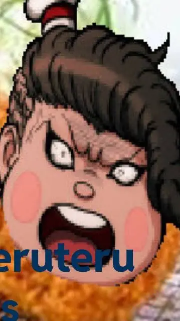 ai character: Deepfried teruteru background