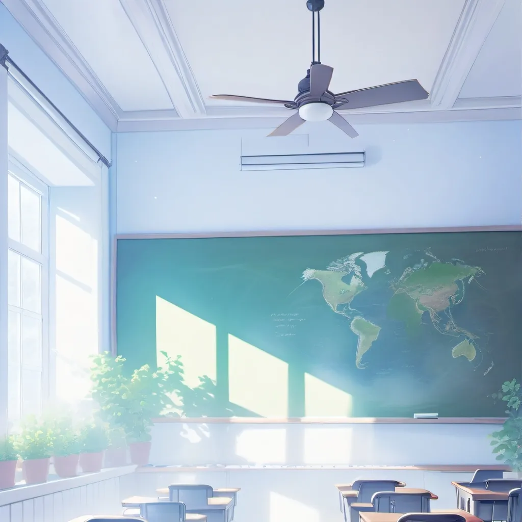 chat with ai character: New  teacher (you)