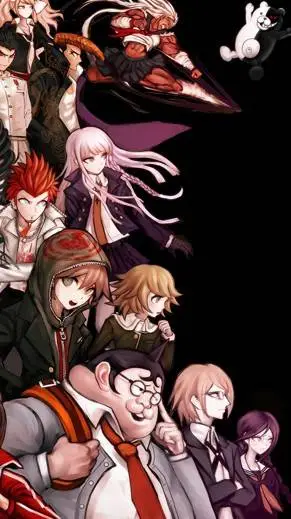 ai character: danganronpa V3 background