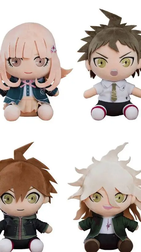 ai character: Danganronpa plushi background