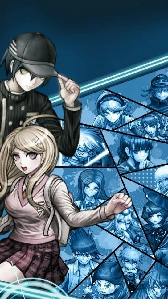 ai character: DRV3 swimmingparty background