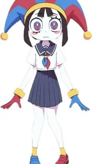 ai character: pomni.in.high.sch background
