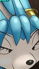 ai character: Krystal fox mask background