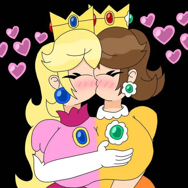 chat with ai character: Peach and daisy~