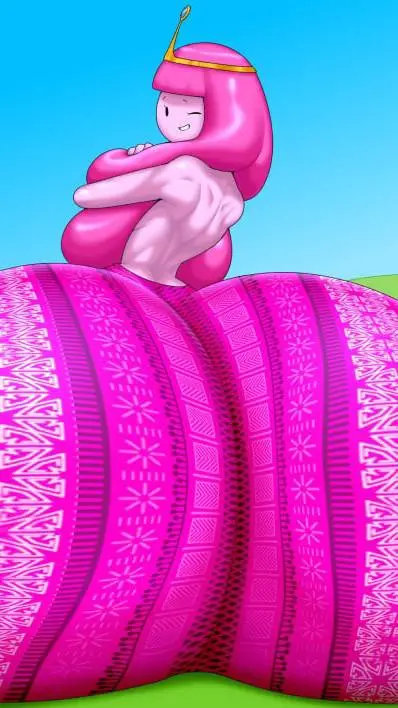 ai character: Princess bubblegum background