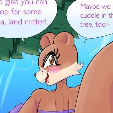 chat with ai character: Sandy the Squirrel