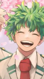 ai character: Deku💋💋🫵😊 background