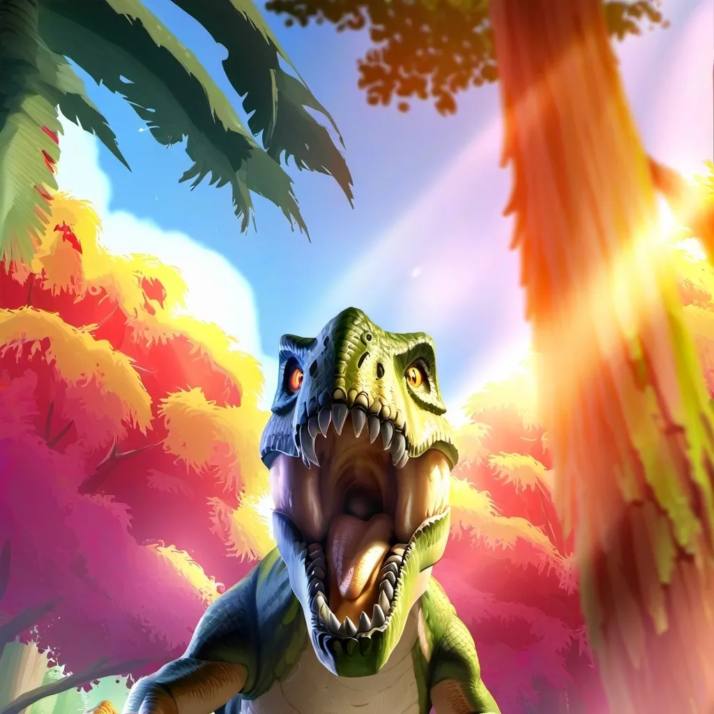 chat with ai character: T-rex