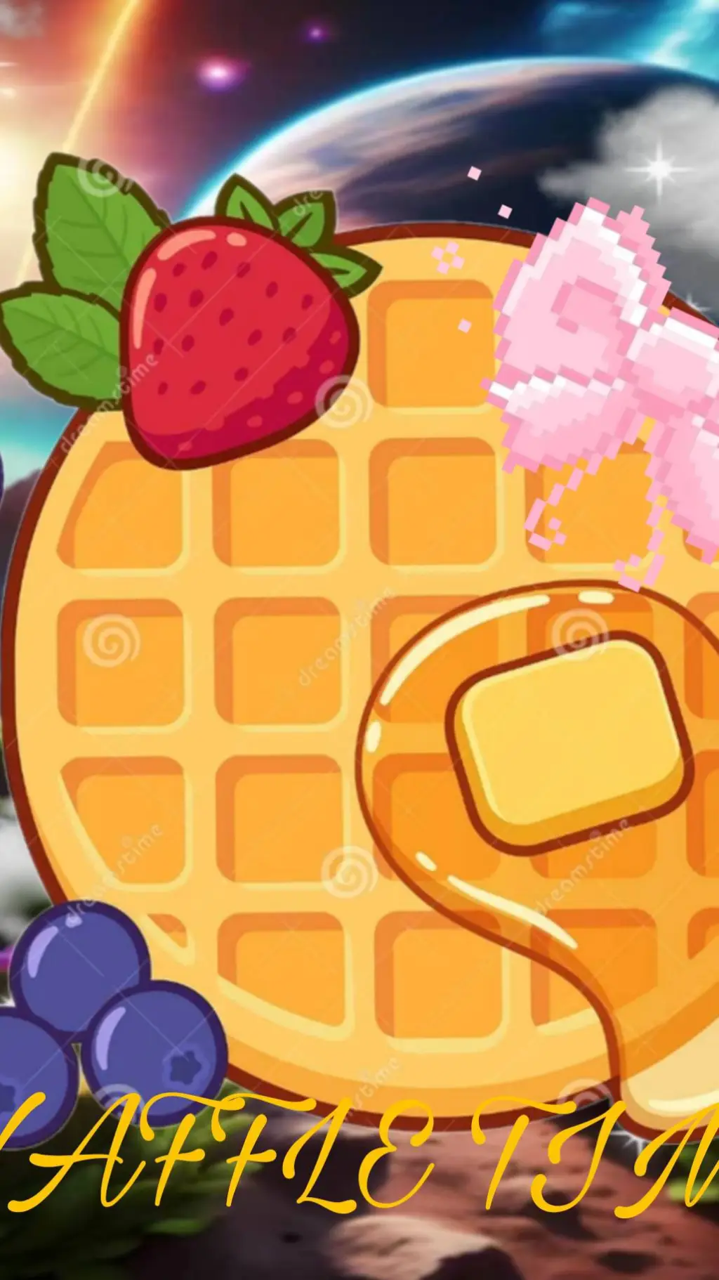ai character: Ur little sister background