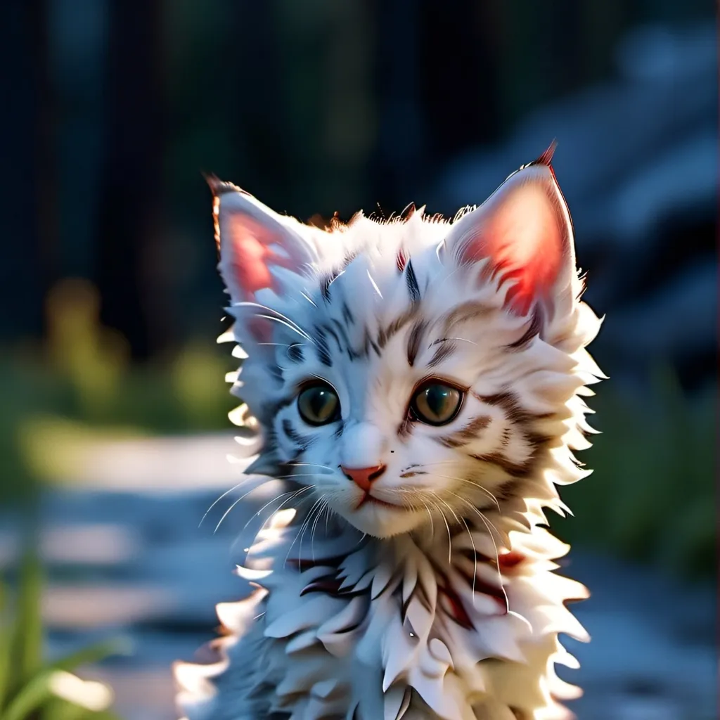 chat with ai character: Kitty by the road