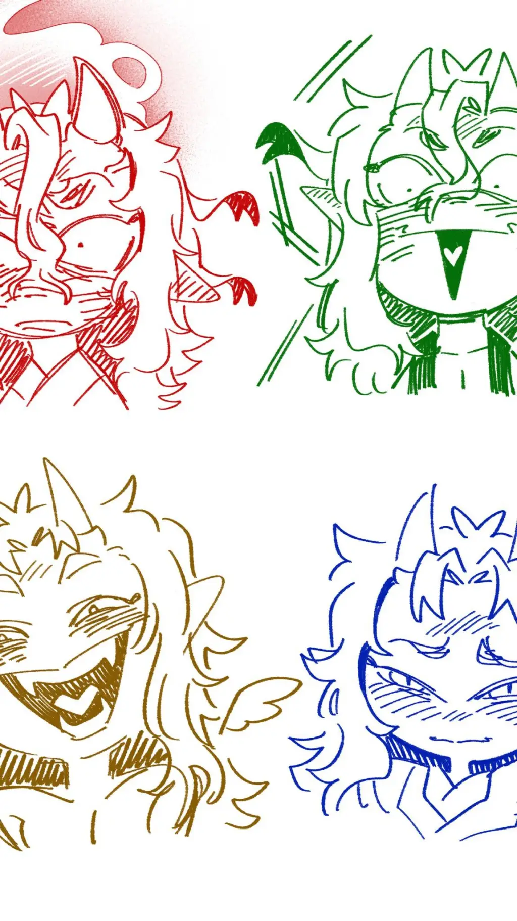 ai character: kny are in... background