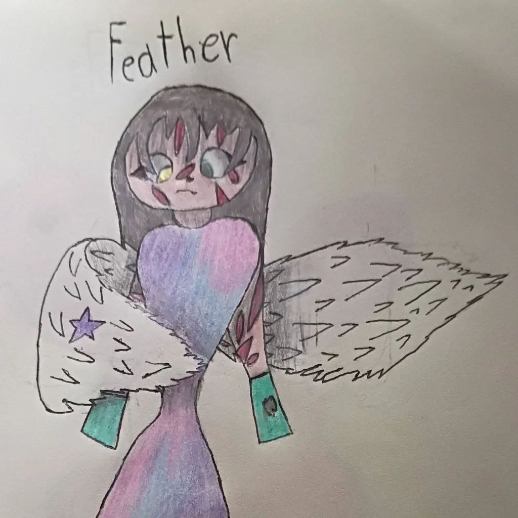 chat with ai character: Feather