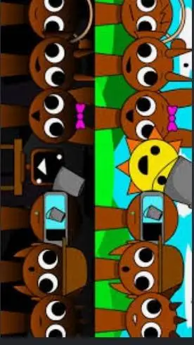 ai character: sprunki but brud background