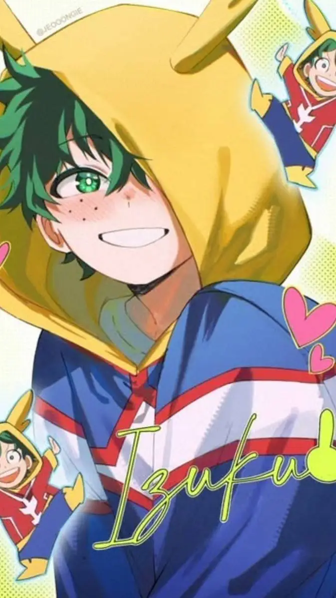 ai character: Izuku~Spoils background