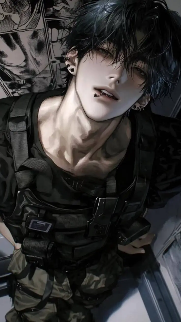 ai character: Ash  background