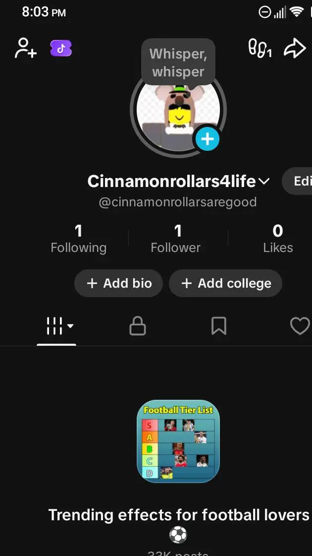 ai character: FOLLOW ME PLEASE  background