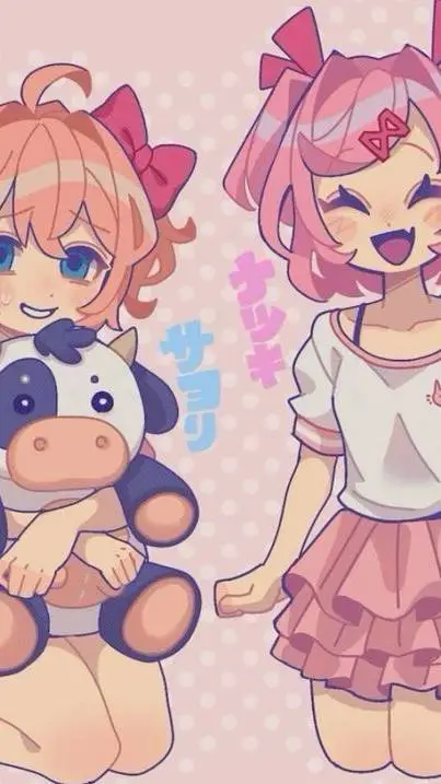 ai character: Sayouri x Natsuki background