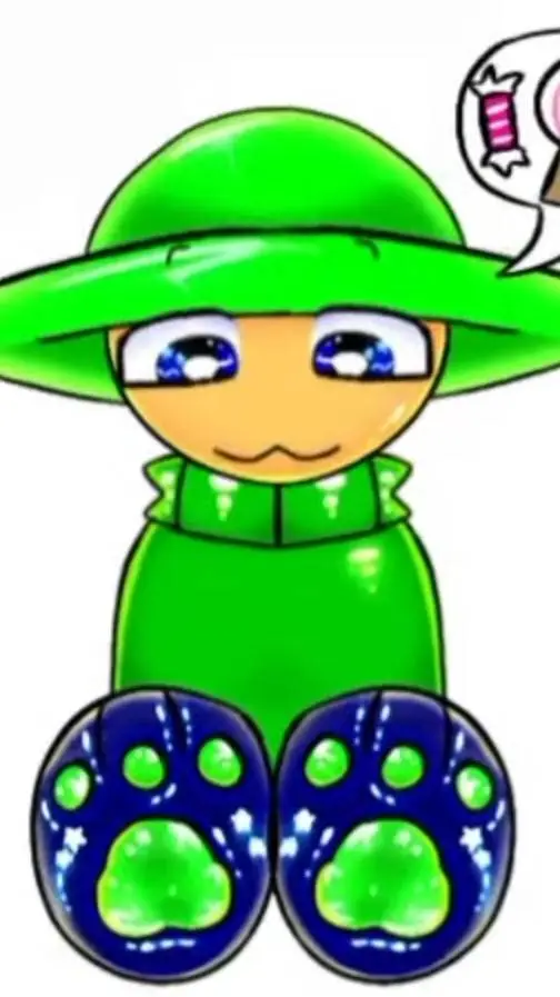 ai character: bandu cute background