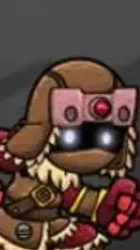 ai character: soldado cara sucia background