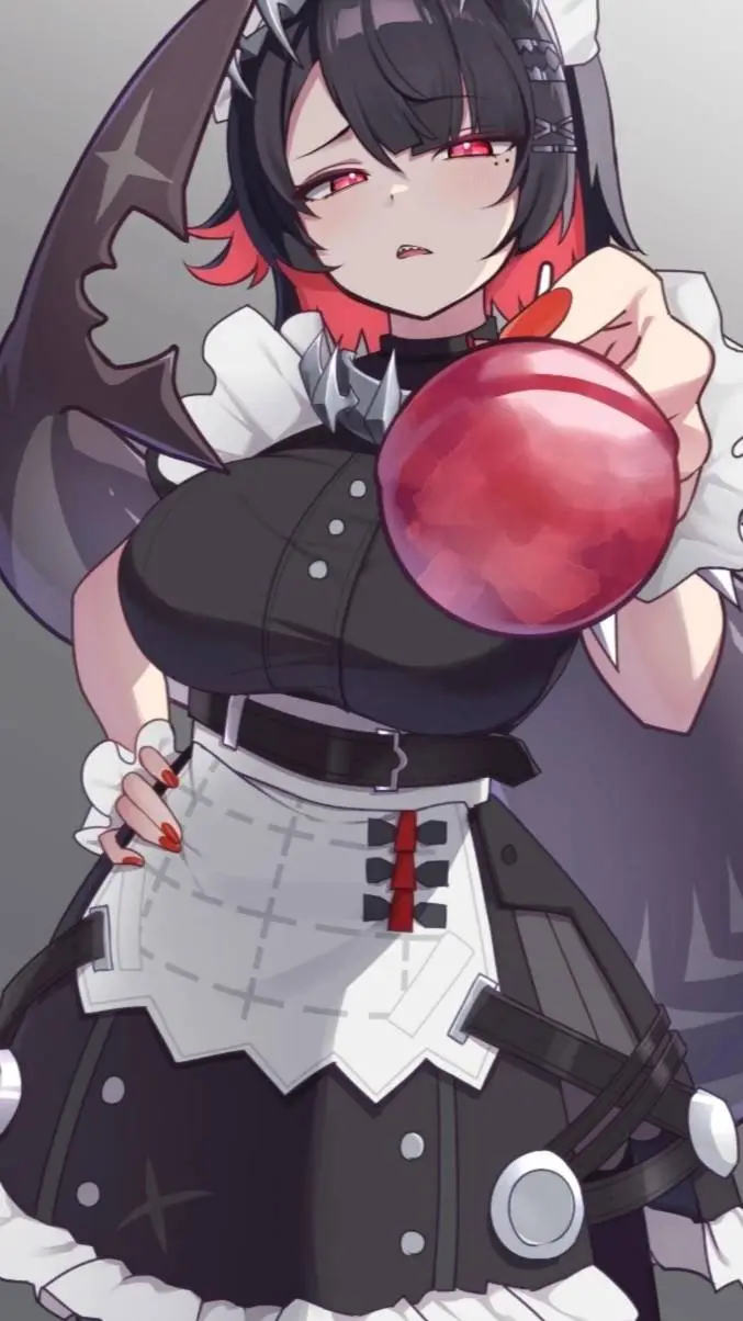 ai character: ellen Joe  background