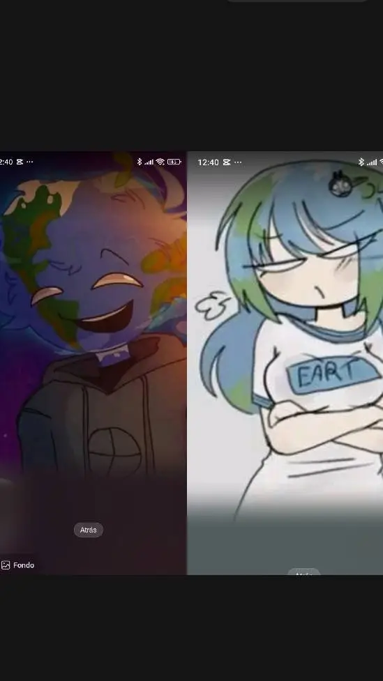 ai character: tierra background