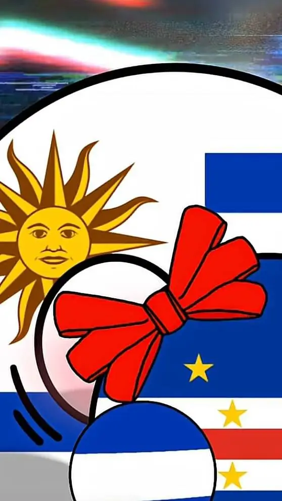 ai character: Uruguay-cabo verde background