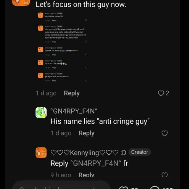 chat with ai character: haters on me