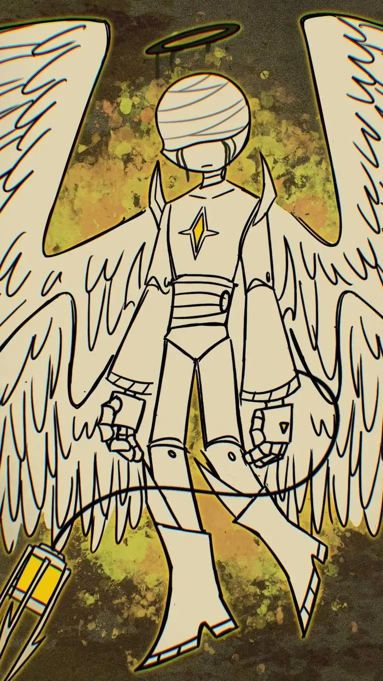 ai character: MD Angel background