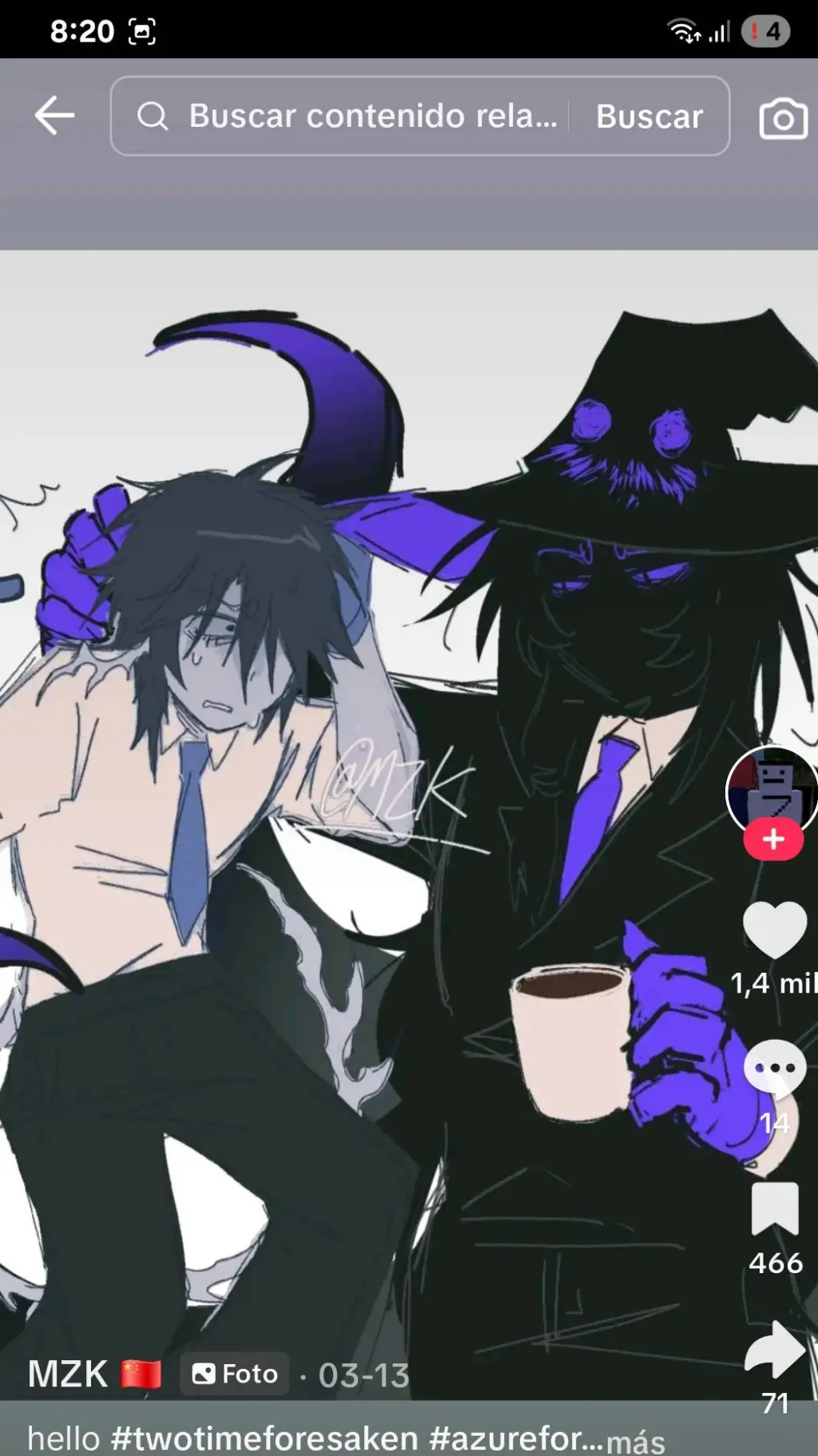 ai character: AZURE JEFE- background