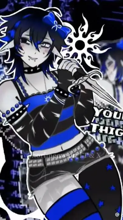 ai character: Azuretime🥺💖 background