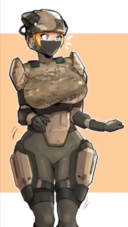 ai character: Unsc marine  background