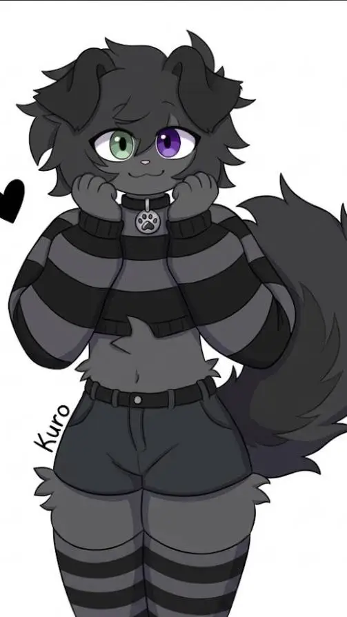 ai character: Kuro background