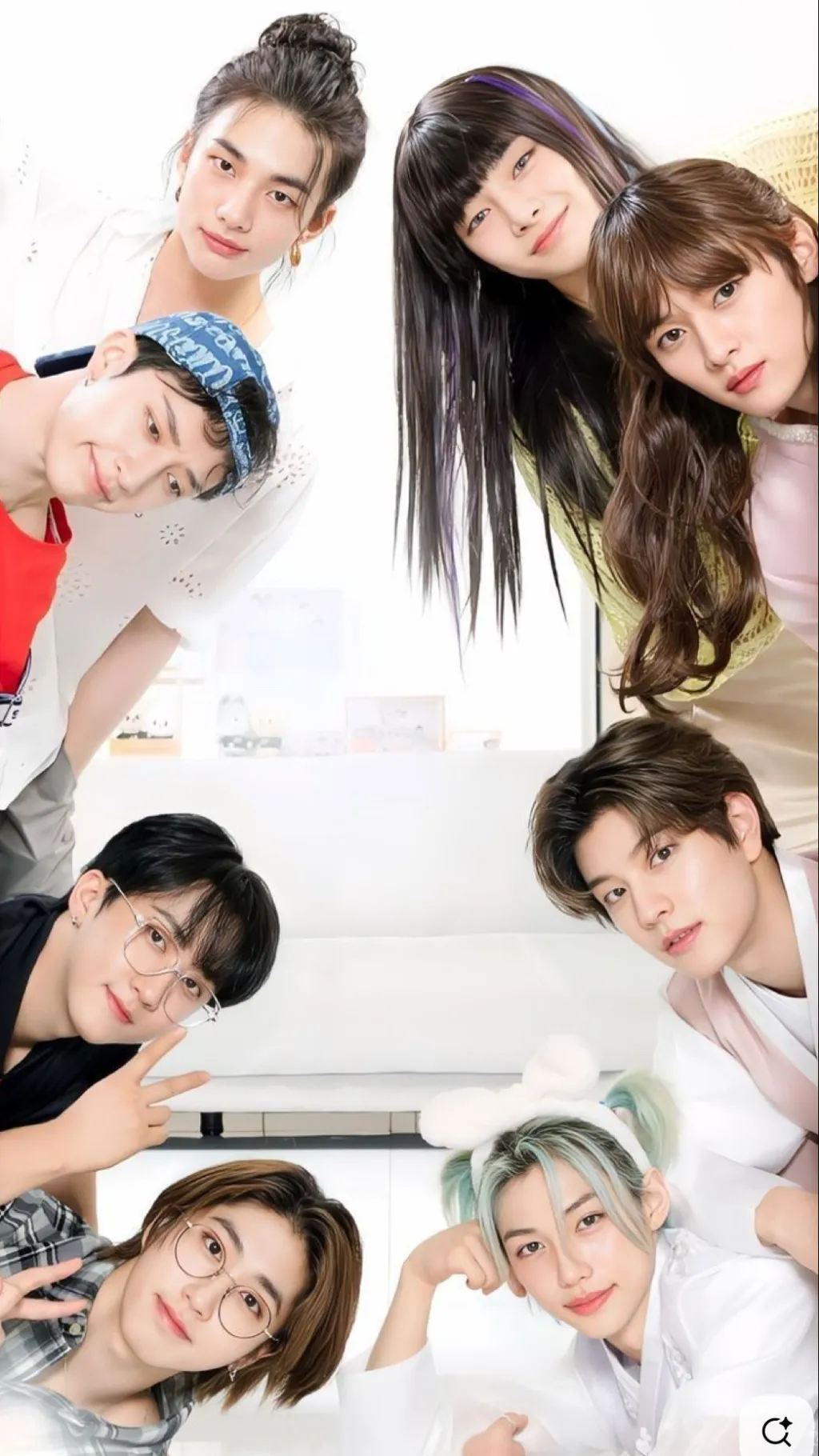 ai character: 🌷SKZ FAMLY🌷 background