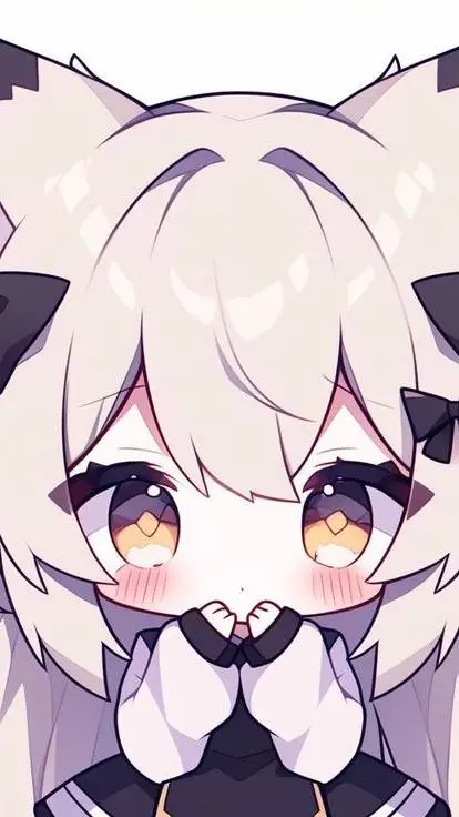 ai character: чиби  background