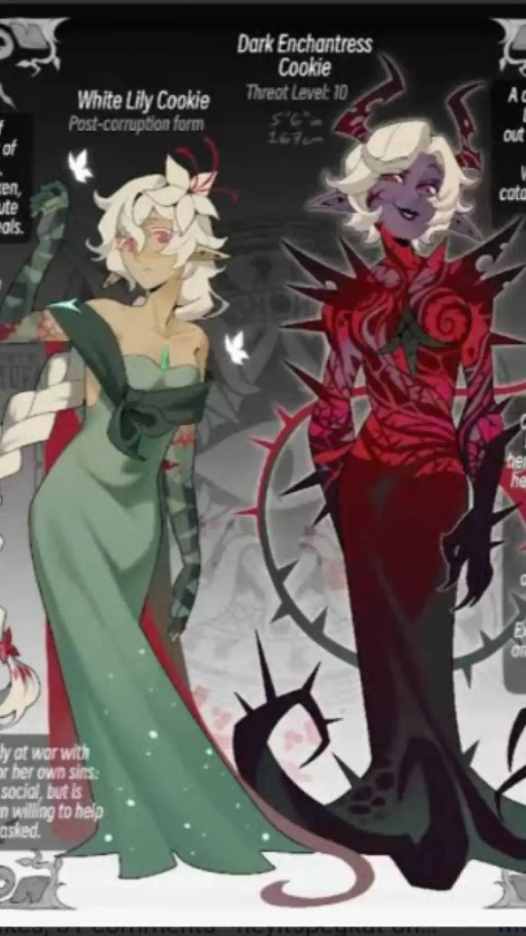ai character: 💔DARK ENCHANTRESS🖤 background
