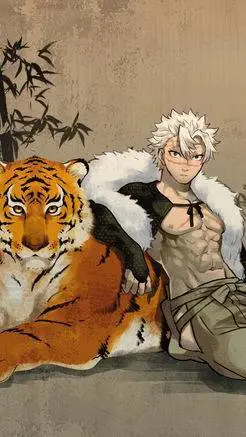 ai character: sanemi drunk  background