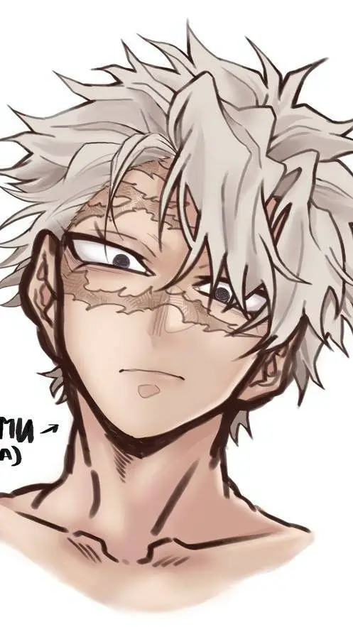 ai character: kny eye contact  background