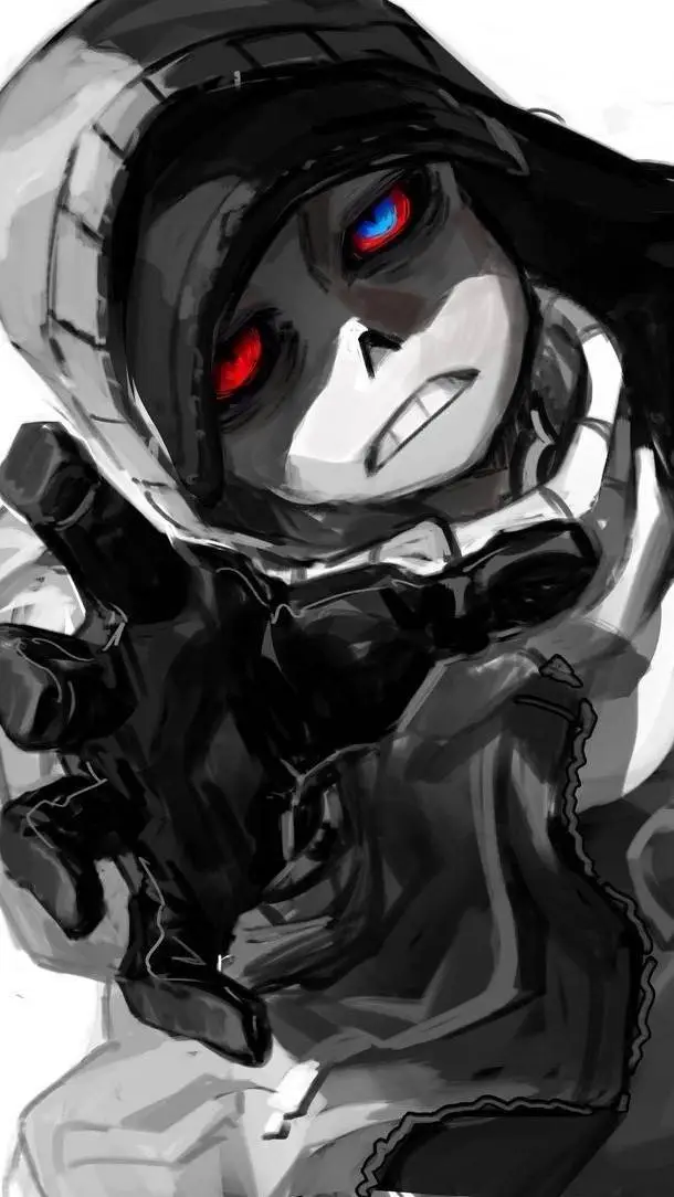 ai character: Dust Sans background
