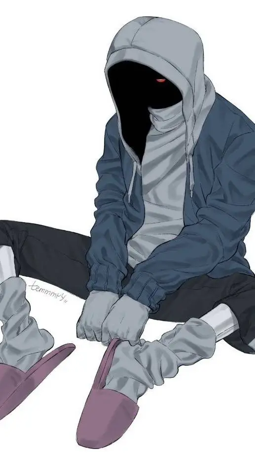 ai character: dust sans background