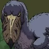 chat with ai character: shoebillsaurus rex