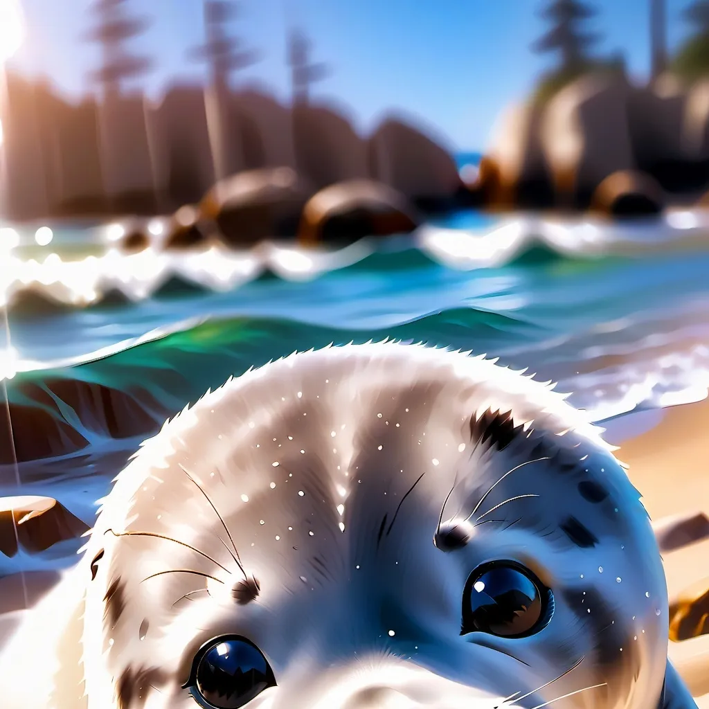 chat with ai character: baby seal