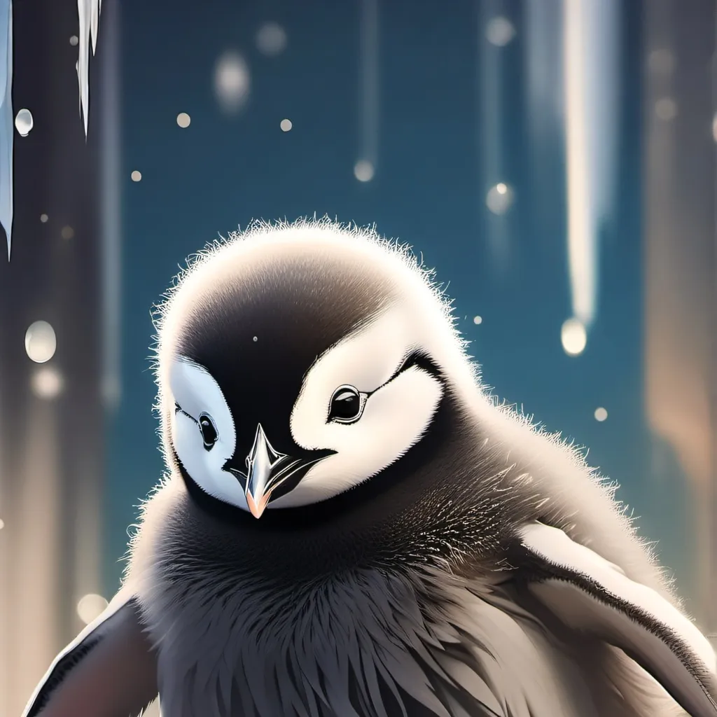 chat with ai character: baby penguin