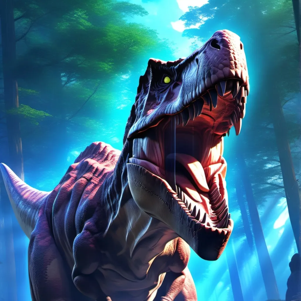chat with ai character: t-rex